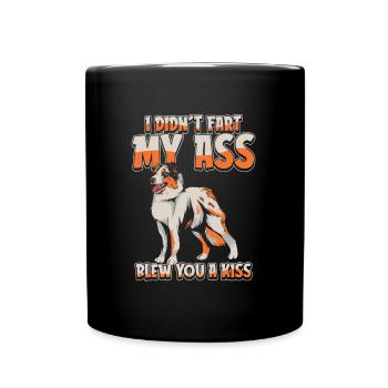 Australian Shepherd - Full Colour Mug - black - Front