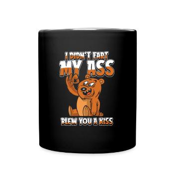 Grizzly Bear Brown Bear - Full Colour Mug - black - Front