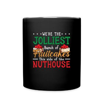 Gâteau aux fruits Nous sommes le plus jolli Bunch Baking Nutty - Mug uni - noir - Devant