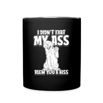 Golden Retrievers - Full Colour Mug - black - Front