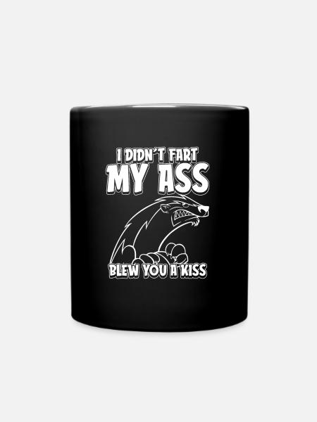 Honey Badger Ratel - Mug uni - noir