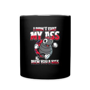 Ladybug I Didnt Fart My Butt Blew You A Kiss - Full Colour Mug - black - Front