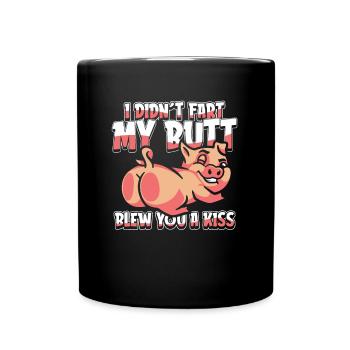 Éleveur de porcs - Mug uni - noir - Devant