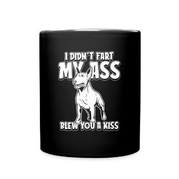 Bull terrier - Mug uni - noir - Devant