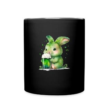 La Saint-Patrick en Irlande applaudit pour de bon - Mug uni - noir - Devant