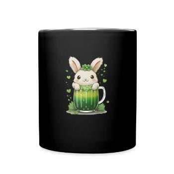 La Saint-Patrick en Irlande applaudit pour de bon - Mug uni - noir - Devant