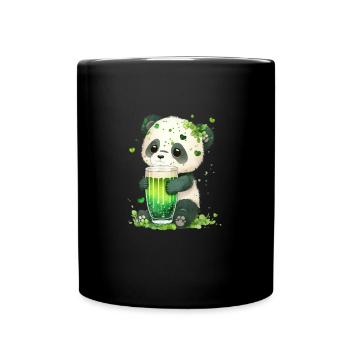 Ireland St Patrick Day cheers for good - Full Colour Mug - black - Front