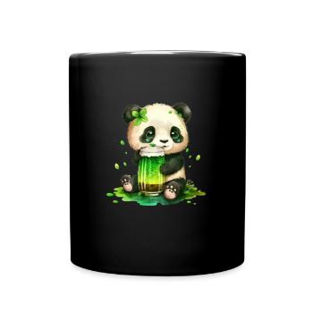 La Saint-Patrick en Irlande applaudit pour de bon - Mug uni - noir - Devant
