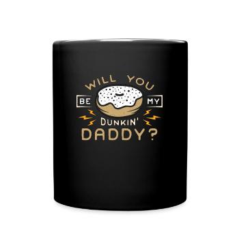 Café et beignets Serez-vous mon café Dunkin ' - Mug uni - noir - Devant