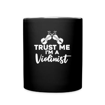 Violon Violon - Mug uni - noir - Devant