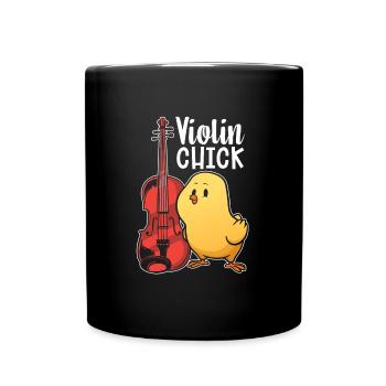 Violin Violin Funny - Full Colour Mug - black - Front