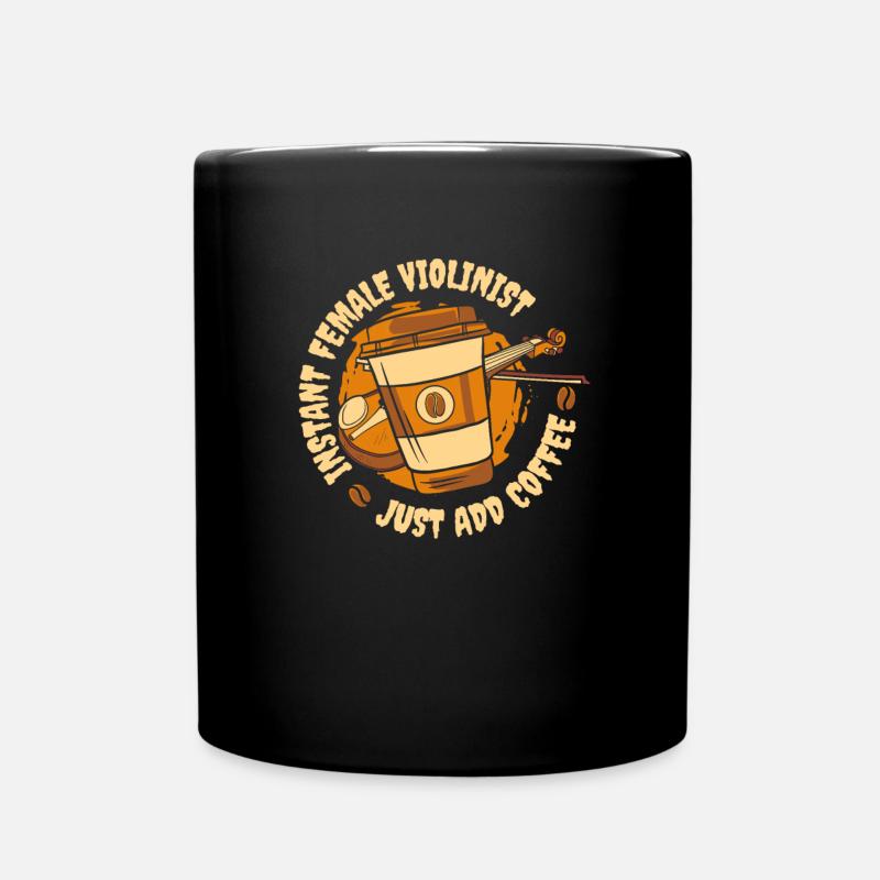 Violon Café Violon - Mug uni - noir