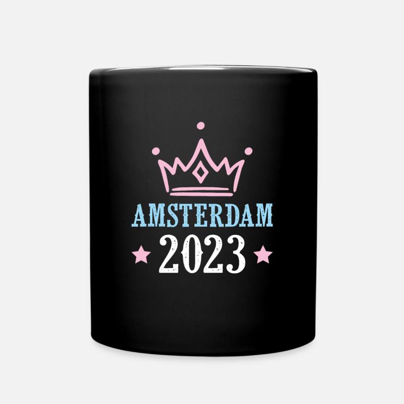 Amsterdam 2023 - Full Colour Mug - black