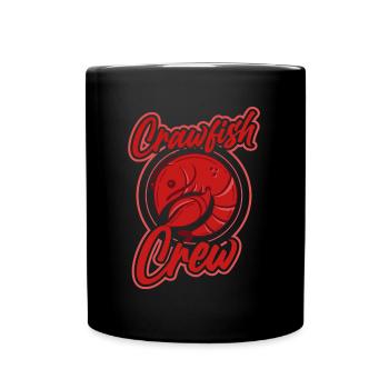 Crawfish Cajun & Crawfish Lobster Cooking - Full Colour Mug - black - Front