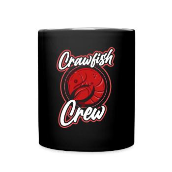 Crawfish Cajun & Crawfish Lobster Cooking - Full Colour Mug - black - Front