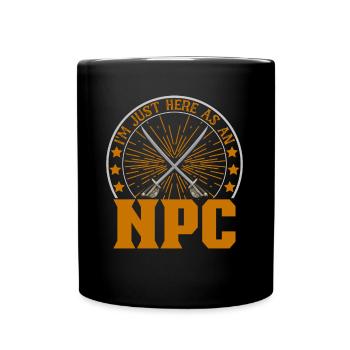 Live Action Role-playing game Larp Larper Fantasy - Full Colour Mug - black - Front