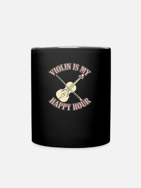 Violon Violon Happy - Mug uni - noir