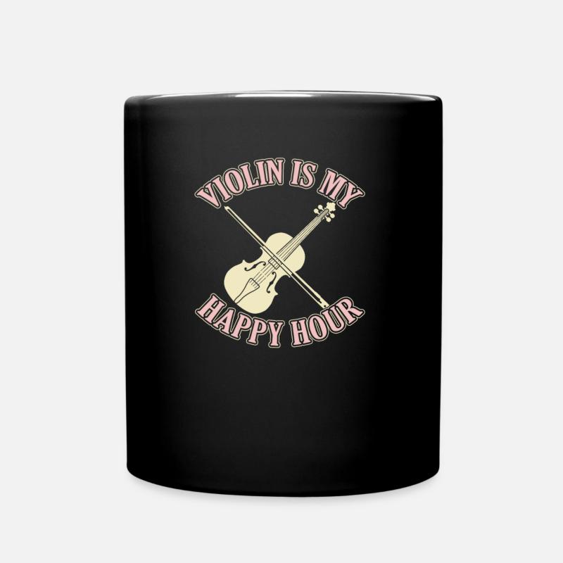 Violon Violon Happy - Mug uni - noir