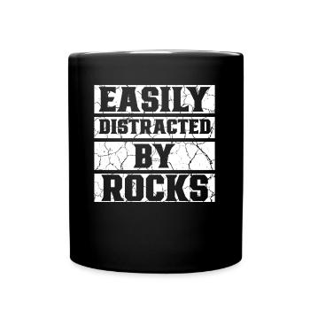 Geologe - Tasse einfarbig - Schwarz - Vorne