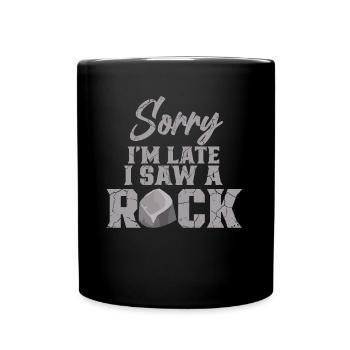 Geologie Professor Geologe Geologie Student - Tasse einfarbig - Schwarz - Vorne