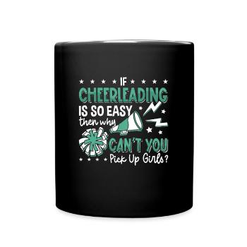 Si le cheerleading est si facile cheerleading Cheerleader d’équipe - Mug uni - noir - Devant