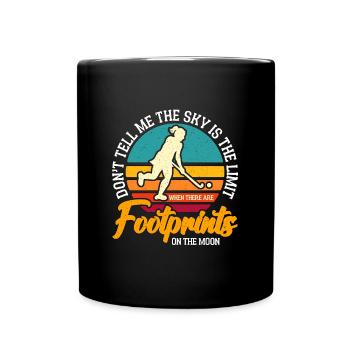 Field Hockey Don't Tell Me The Retro Floor Ball - Full Colour Mug - black - Front