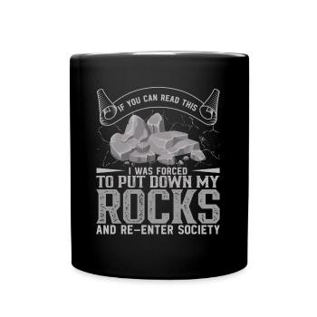Geology Student Geologist Geology Student - Full Colour Mug - black - Front
