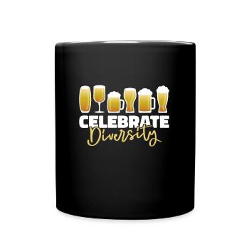 Bière artisanale Bière artisanale Bière drôle - Mug uni - noir - Devant