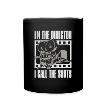 Film Director I'm The Director I Call Video Editor - Full Colour Mug - black - Front