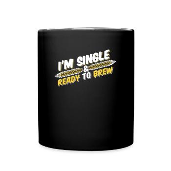Craft Beer Bier Craftbier Gerste - Tasse einfarbig - Schwarz - Vorne