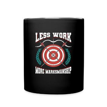 Archery Archery Archer Target - Full Colour Mug - black - Front