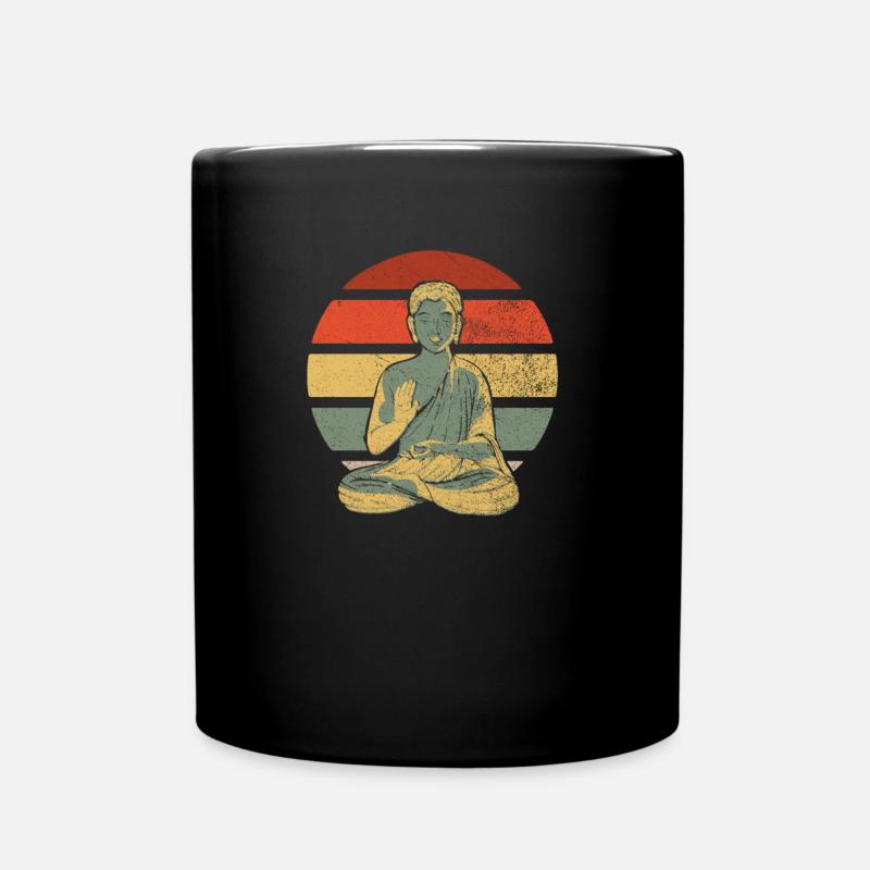 Bouddha bouddhiste Bouddha Zen Bouddha - Mug uni - noir