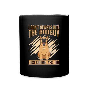 Dresseur d’animaux Je ne mords pas toujours l’amoureux des animaux - Mug uni - noir - Devant