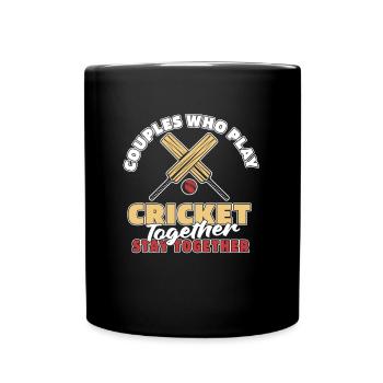 Cricket Couple - Mug uni - noir - Devant