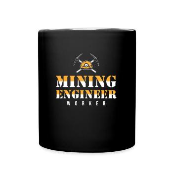Ingénieur Ingénieur Minier - Mug uni - noir - Devant