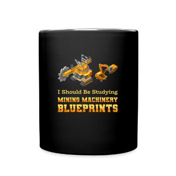 Ingénieur Ingénieur Minier - Mug uni - noir - Devant