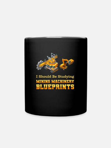 Engineer Mining Engineer - Full Colour Mug - black
