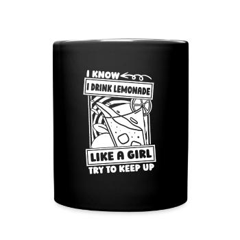 Lemonade Girl - Full Colour Mug - black - Front