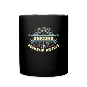 Maquilleuse Je suis magique Quelque chose d’esthéticienne - Mug uni - noir - Devant