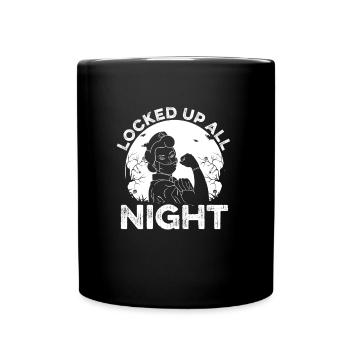 Nurse Night Shift - Full Colour Mug - black - Front