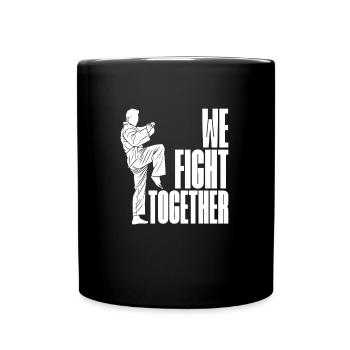 Taekwondo Père Taekwondo - Mug uni - noir - Devant