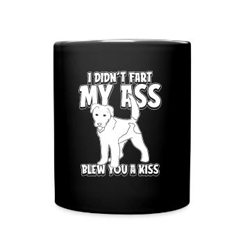 Terrier de blé - Mug uni - noir - Devant