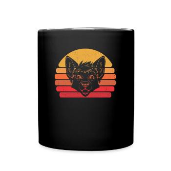 Furry Fandom Fursuits Cool - Tasse einfarbig - Schwarz - Vorne