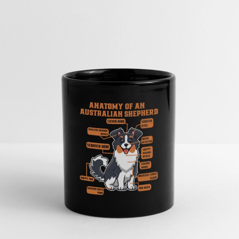 Australian Shepherd Aussie Dad Aussie Mom Full Colour Mug