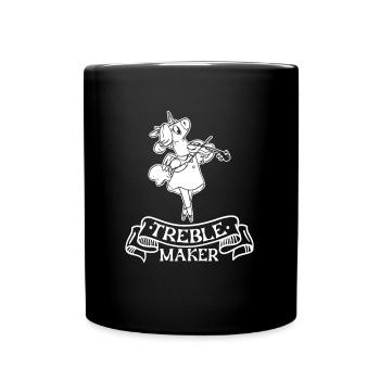 Violon Triple Treble Maker - Mug uni - noir - Devant