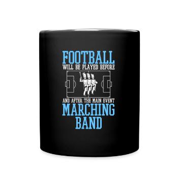 Fanfahrzug Spielmannzug Witzig - Mug uni - noir - Devant