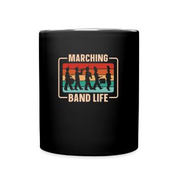 Fan Parade Brass Band Fanfare - Mug uni - noir - Devant