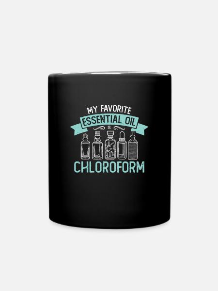 Embalmer My Favorite Essential Oil Funeral Home - Tasse einfarbig - Schwarz