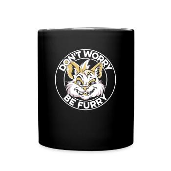 Furry Fandom Fursuits - Full Colour Mug - black - Front