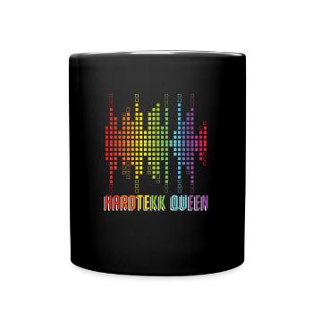 Techno Raver Hardtekk - Full Colour Mug - black - Front
